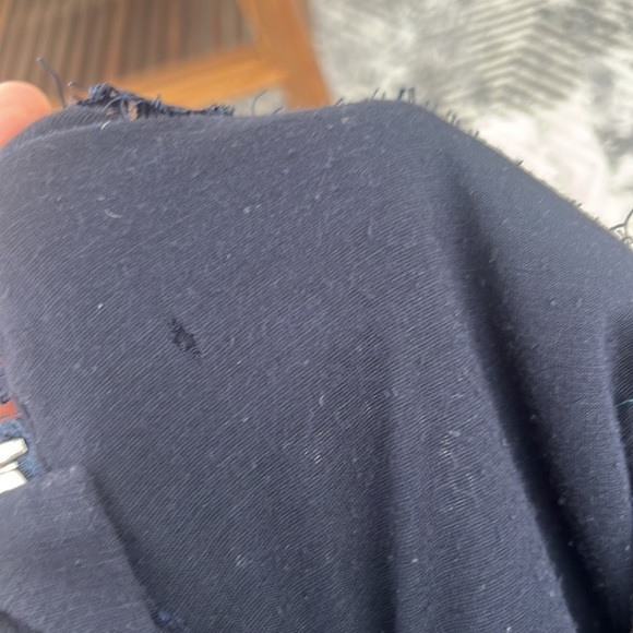 DVF Zarita scoop neck lace dress navy 6 - Picture 6 of 8